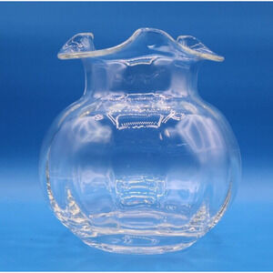 Vintage Tiffany & Co. Crystal Devon Vase *Pre-Owned*